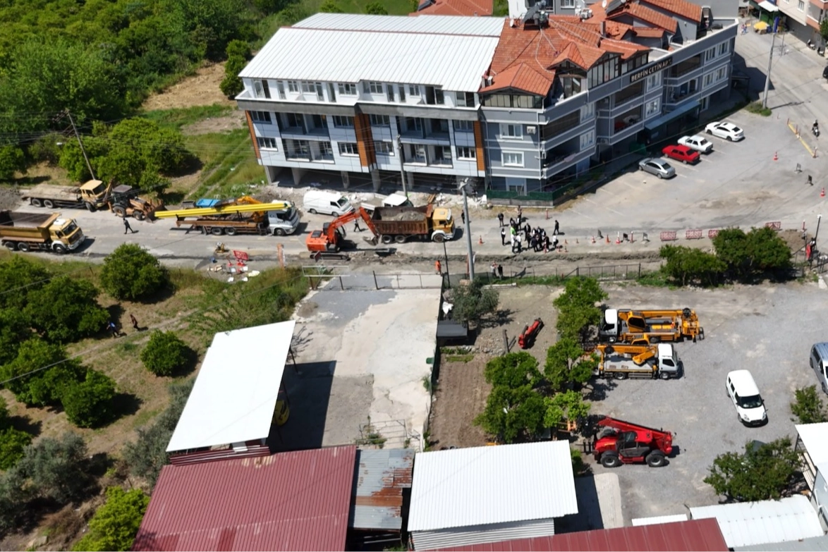 Muğla Dalaman’a doğal gaz için ilk kazma