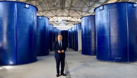 Ordu Büyükşehir Belediyesi’nden fiberglas su deposu üretimi