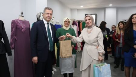 OSMEK’te üreten kadınlar emeklerini sergiledi