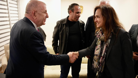 Özdağ, Başkan Ünsal ile temas kurdu