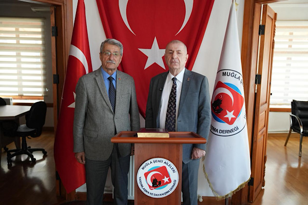 Özdağ, Muğla Şehit Aileleri Yardımlaşma ve Dayanışma Derneği’ni bir araya geldi