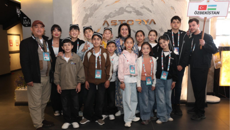 Samsun’da Türk Dünyası Çocukları 23 Nisan festivalinde temas kurdu