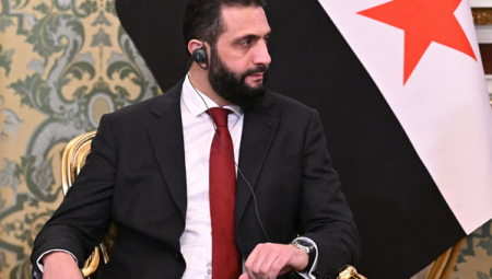 Şara, Filistinli heyeti Şam’da tasvip etti