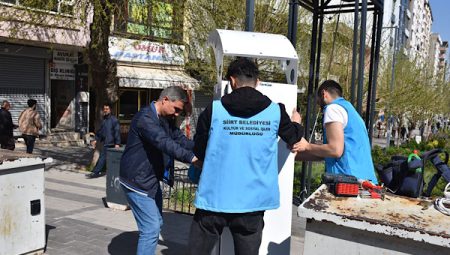 Siirt’te erişilebilirlik hizmetleri kapsamında şarj istasyonları kuruldu
