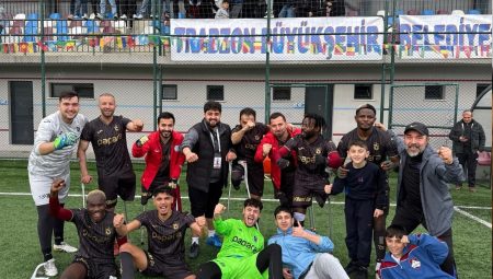 Trabzon Büyükşehir Belediyesi Ampute Futbol Kulübü deplasmanda 1-0 kazandı