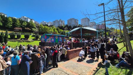 Trabzon’da Macera Parkı, 23 Nisan’da ziyaretçileri ağırladı