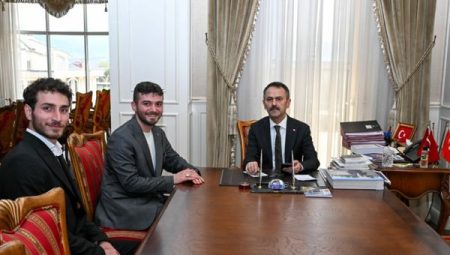 Uluslararası İlişkiler Kulübü’nden Vali Aktaş’a ziyaret