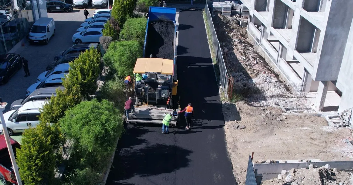 Üniversite ve hastane yolu yenileniyor – Manisa’da