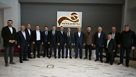 Vali Aktaş, Nev Saç Metal Sanayi Tesisini toplantı yaptı