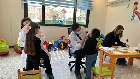 Yuvamız Bakırköy’de minik öğrencilere sağlık taraması devreye sokuldu