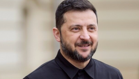 Zelenski, Ekümenik Patrik Bartholomeos ile bir araya geldi