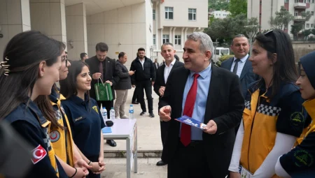 AÇÜ’de ilk yardım farkındalığı etkinliği