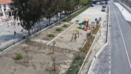 Atıl alan mahalle parkına dönüştü – İzmir’de