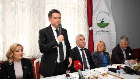 Bursa Osmangazi’de Başkan Aydın vatandaşın nabzını tuttu