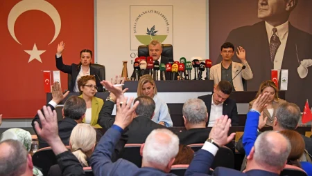 Bursa’da carpici gelisme: Osmangazi Meclisi Mayıs oturumunu yaptı