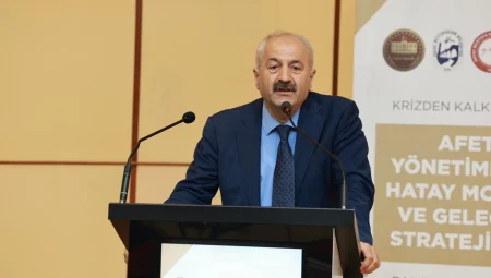 Gebze Belediye Başkanı Büyükgöz Hatay’da afet paneline iştirak etti
