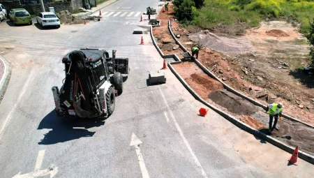 Kocaeli Başiskele’de trafik akışına yeni dokunuşlar