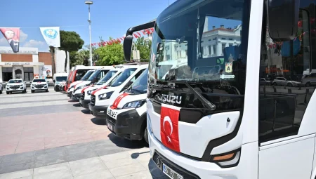 Manisa Büyükşehir’in araç filosuna 2,Dikkat çeken veri: $0
