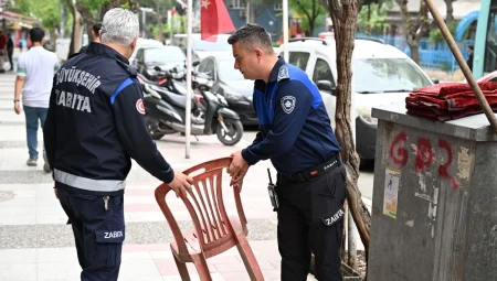 Manisa’da kaldırımlar yayaların