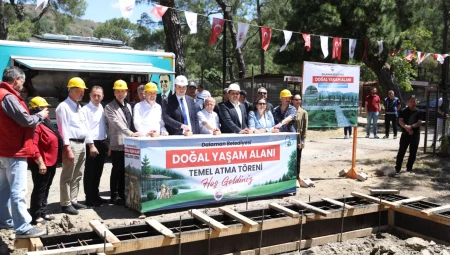 Muğla Dalaman’da Doğal Yaşam Alanı temeli atıldı