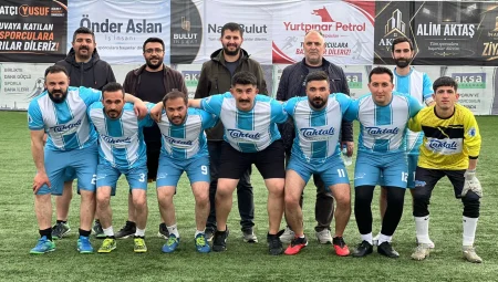 Ortadoğu Gazeteciler Cemiyeti ilk galibiyetini 6 golle edindi