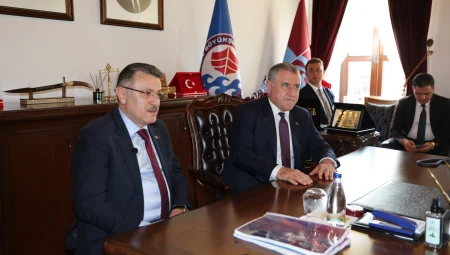 Trabzon’da carpici gelisme: spor yatırımları ve projeler masaya yatırıldı