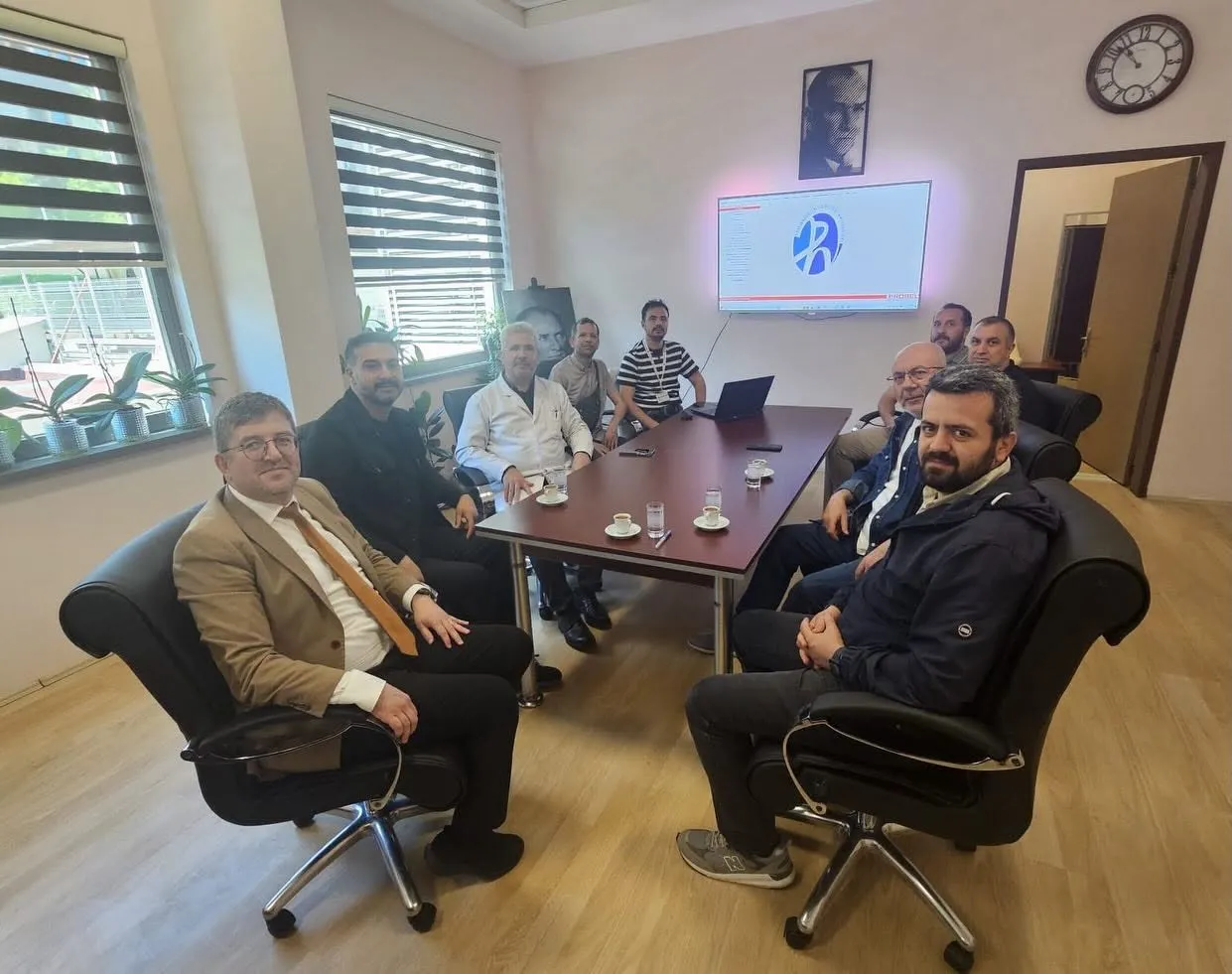 AFSÜ Heyeti Pamukkale Üniversitesi Hastanelerinde İncelemelerde Bulundu