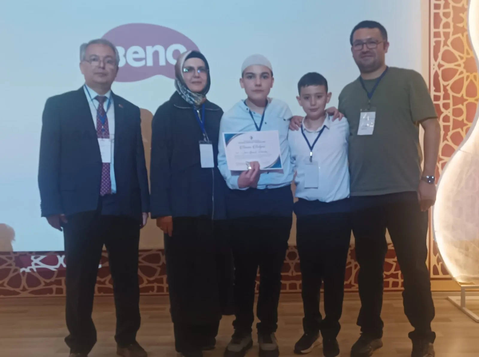 Afyon Lisesi Öğrencisi Sami Yusuf Atalık Kur’an-ı Kerim Okuma Yarışmasında Bölge Birincisi Oldu