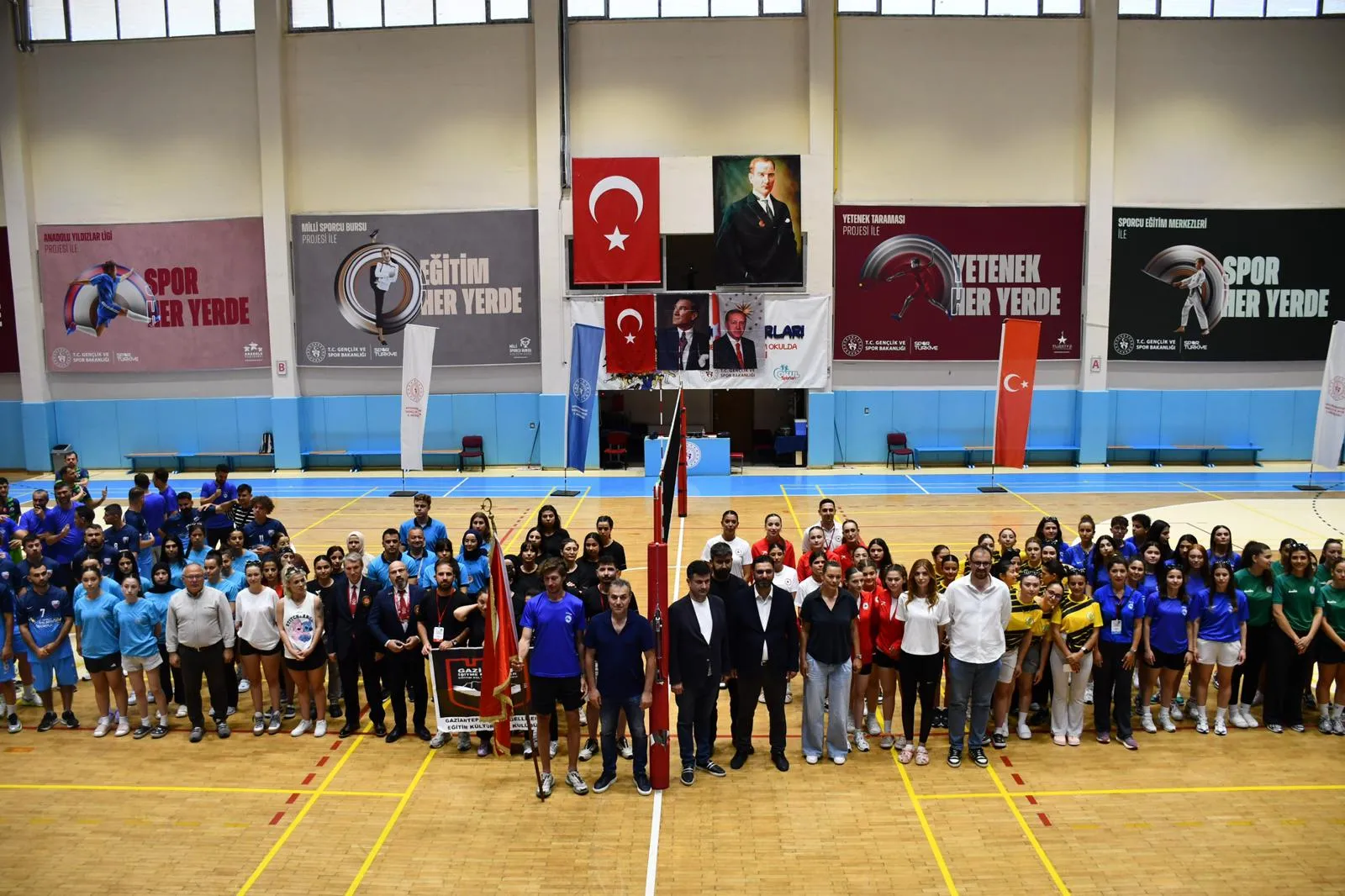İşitme Engelliler Voleybol Şampiyonası Afyonkarahisar’da Başladı