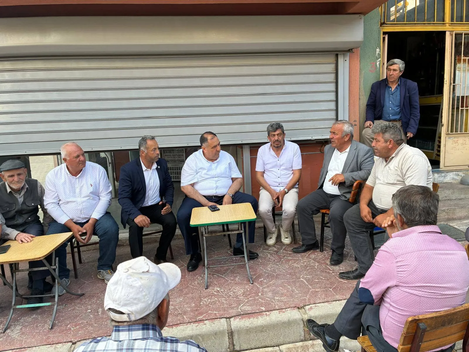 Mısırlıoğlu Dolu Felaketinden Etkilenen Taşoluk’u Ziyaret Etti