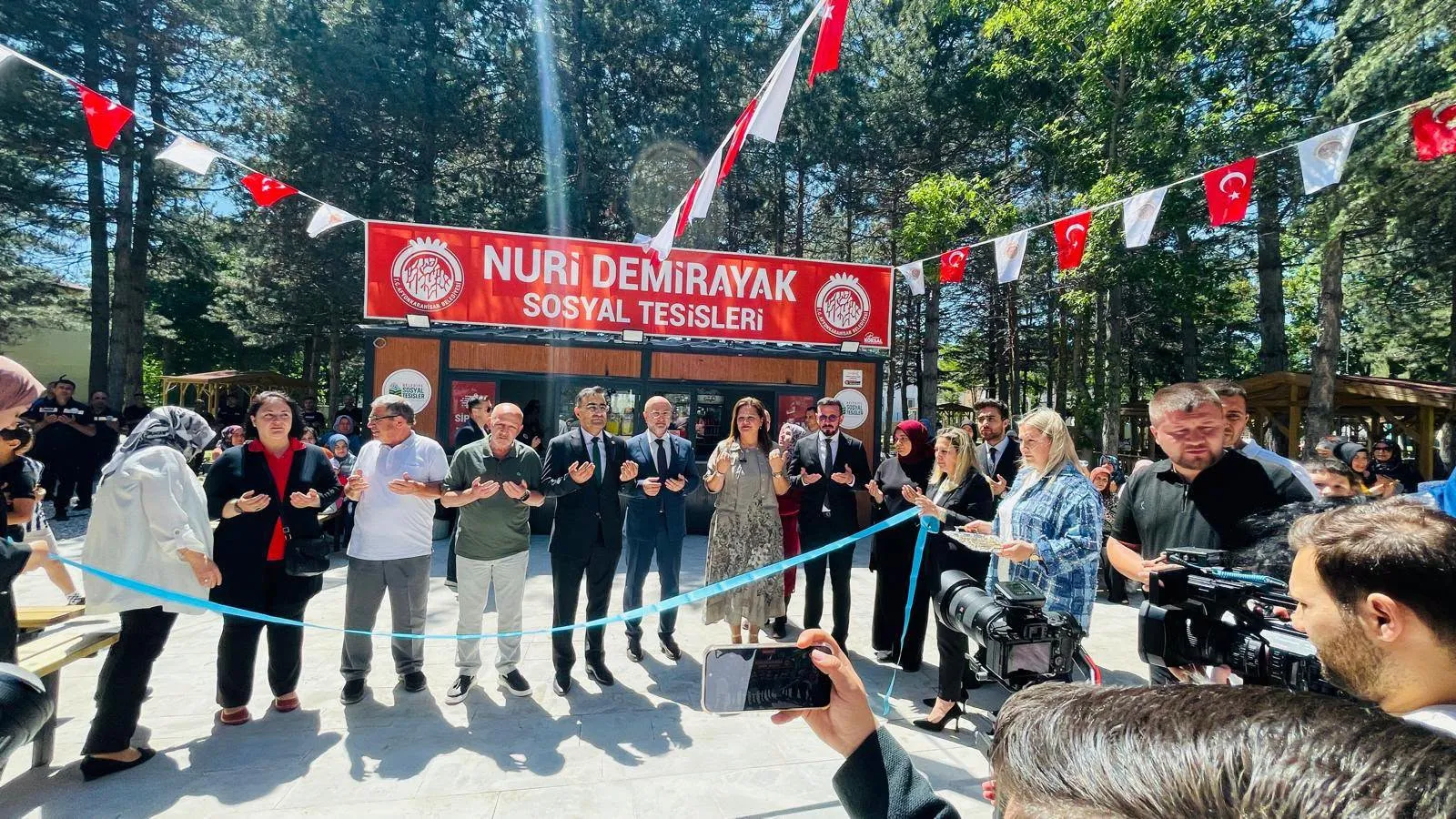 Nuri Demirayak Parkı’nda Yeni Sosyal Tesis Açıldı