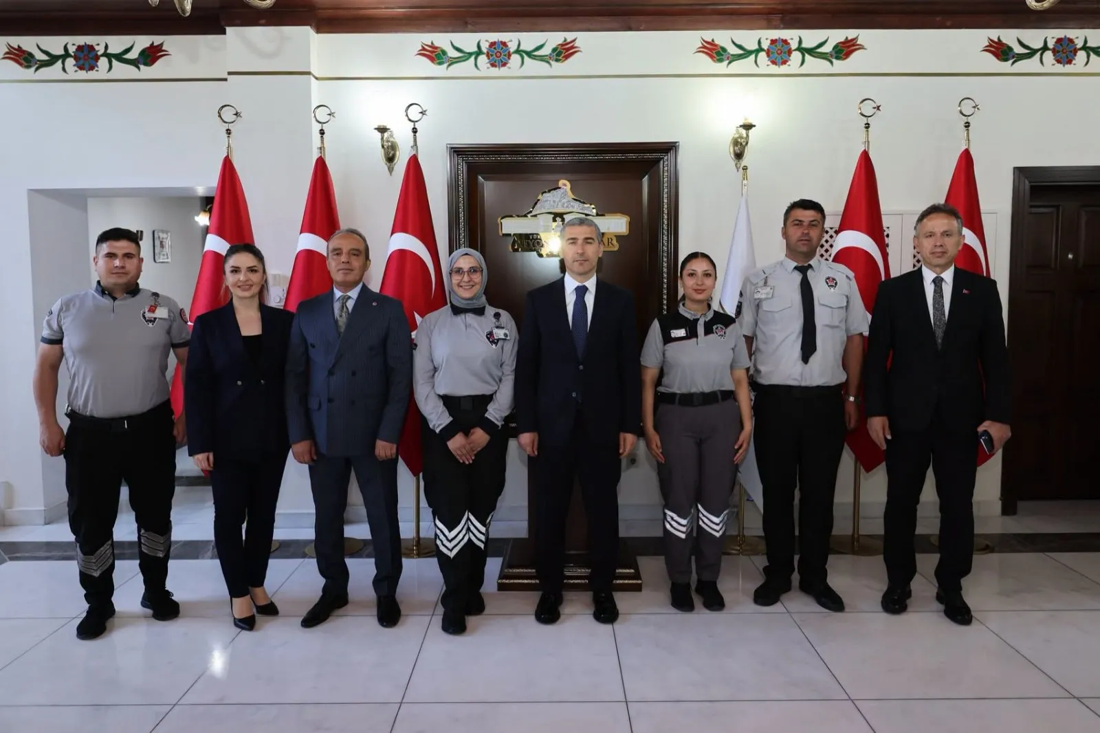 Özel Güvenlik Haftası’nda Vali Aktaş’a Anlamlı Ziyaret