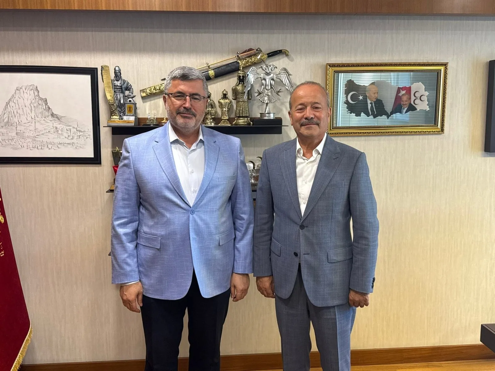 Özkaya ve Taytak Afyonkarahisar için Bir Araya Geldi