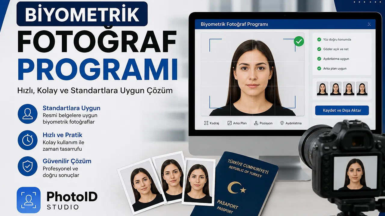 Biyometrik Fotoğraf Programı ile Hızlı ve Kolay Çözüm