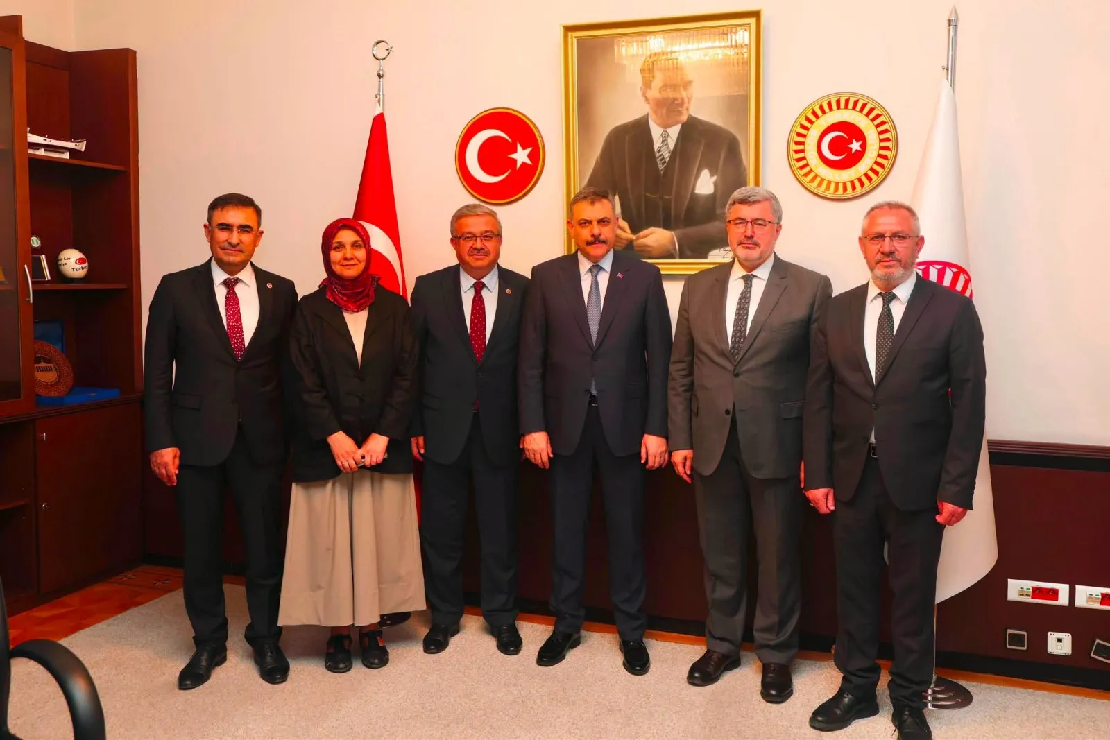 Afyon Heyetinden Bakan Çiftçi’ye Ziyaret