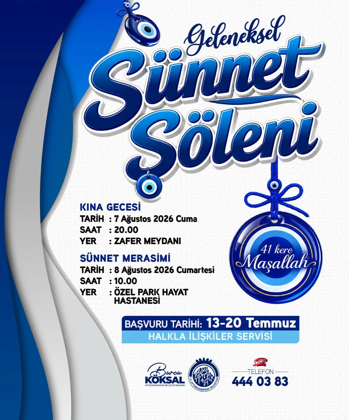 Geleneksel Sünnet Şöleni İçin Başvurular Başlıyor