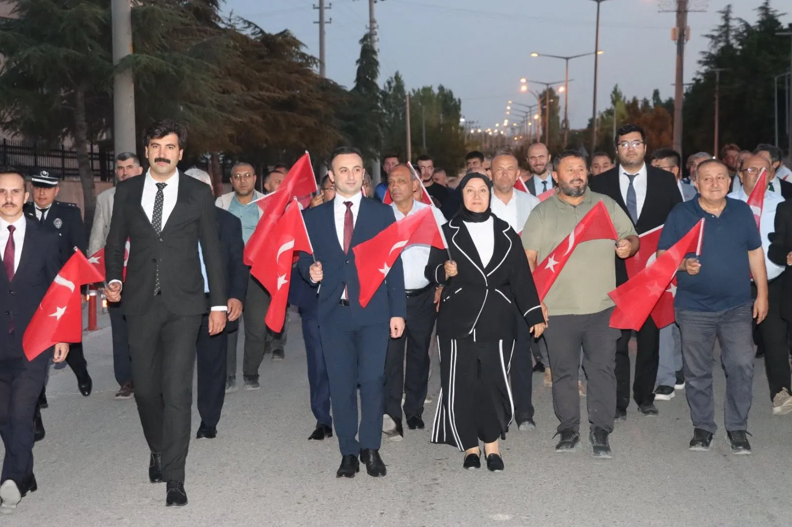 İscehisar’da 15 Temmuz Etkinliklerine Yoğun Katılım