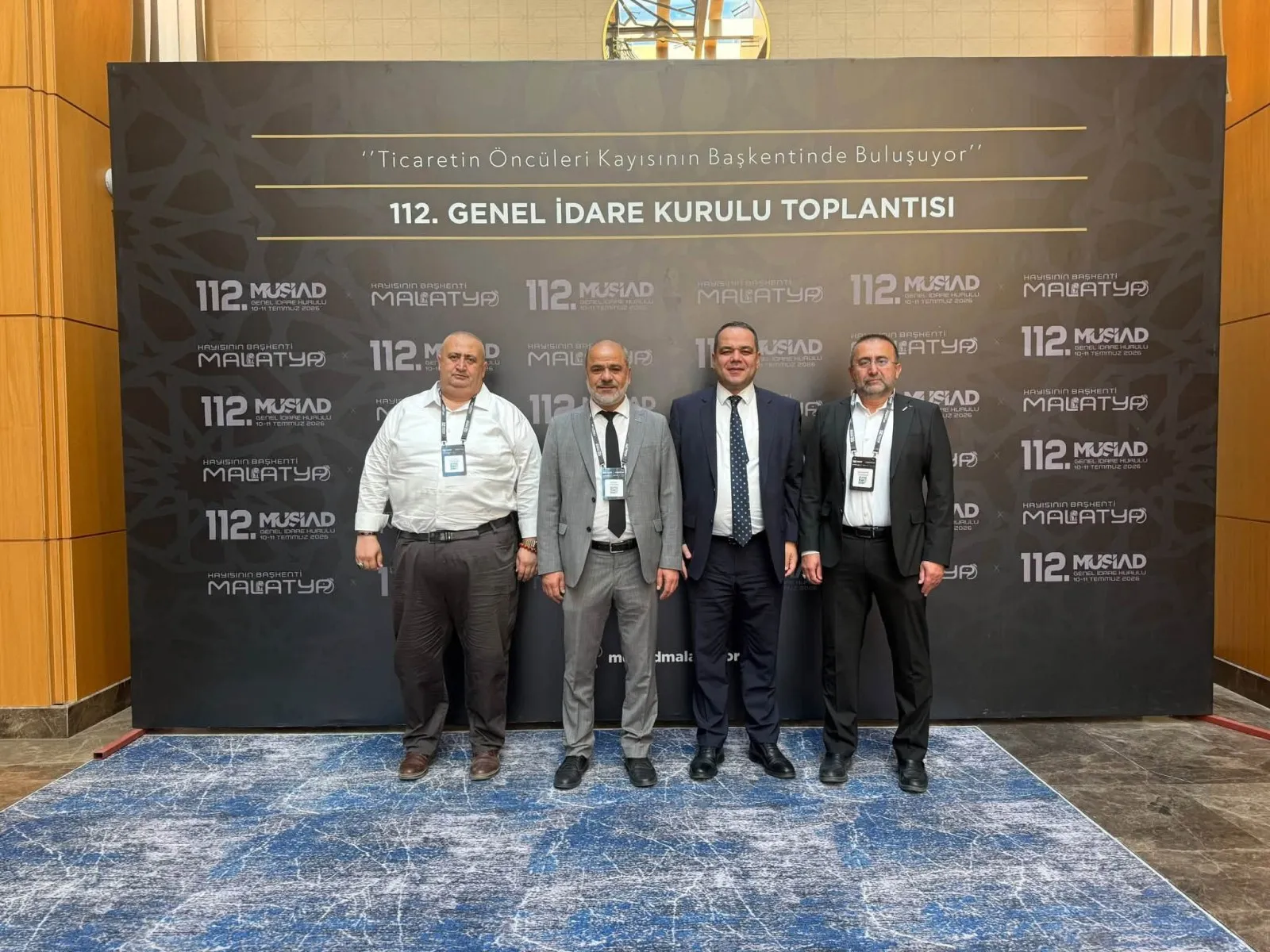 MÜSİAD Afyon Üyeleri Malatya’da GİK Toplantısına Katıldı