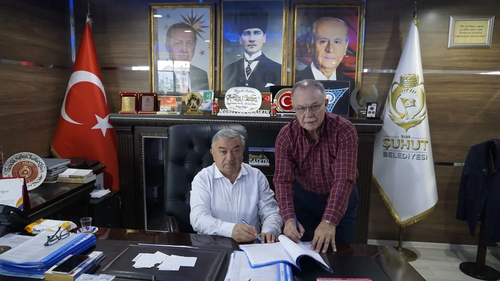 Şuhut Belediyesinde Toplu İş Sözleşmesi İmzalandı