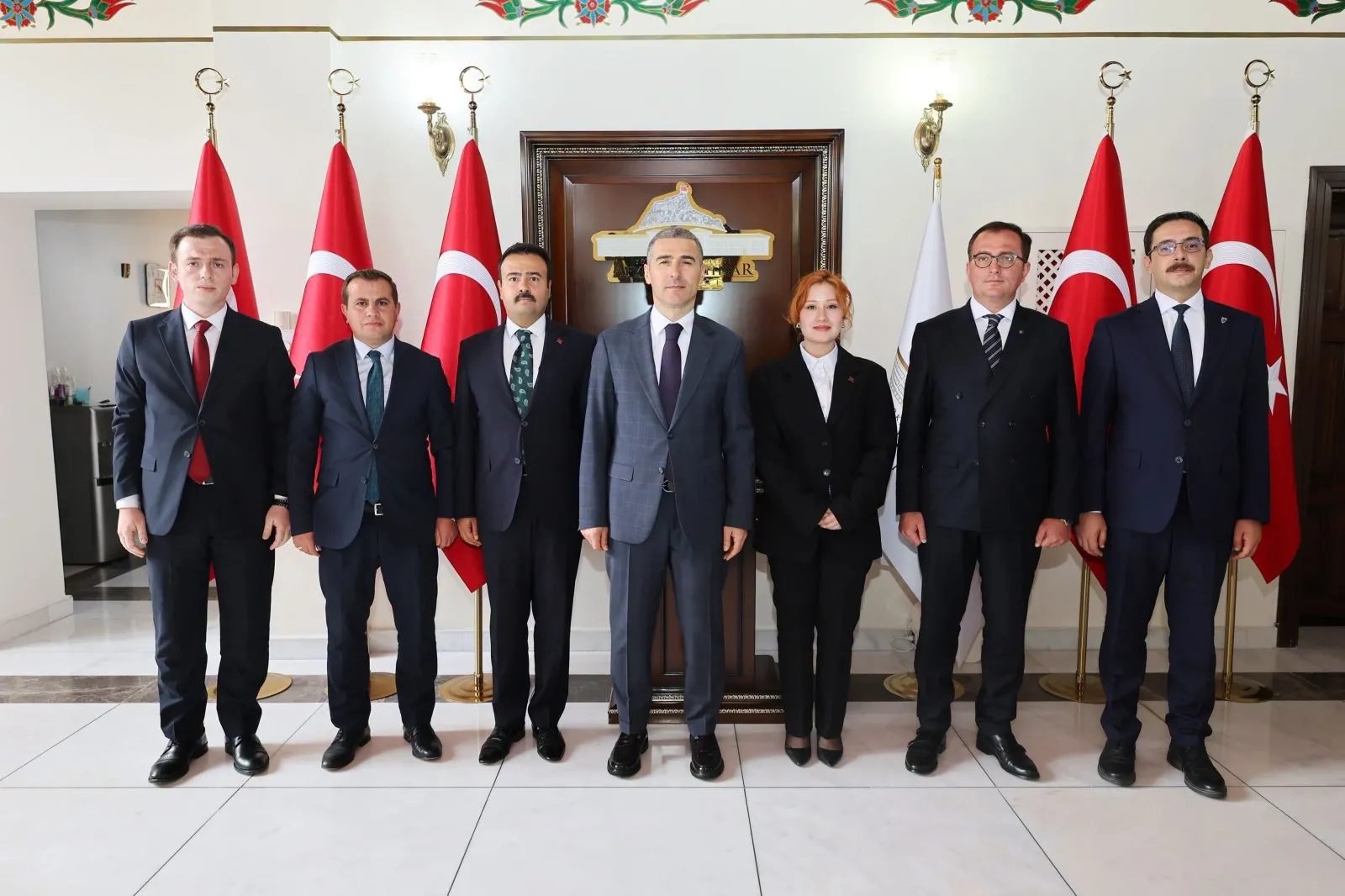 Vali Aktaş, Yeni Atanan Kaymakamları Kabul Etti