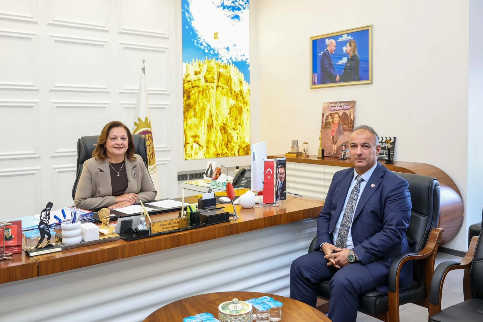 YENİ İL MÜDÜRÜNDEN NEZAKET ZİYARETİ