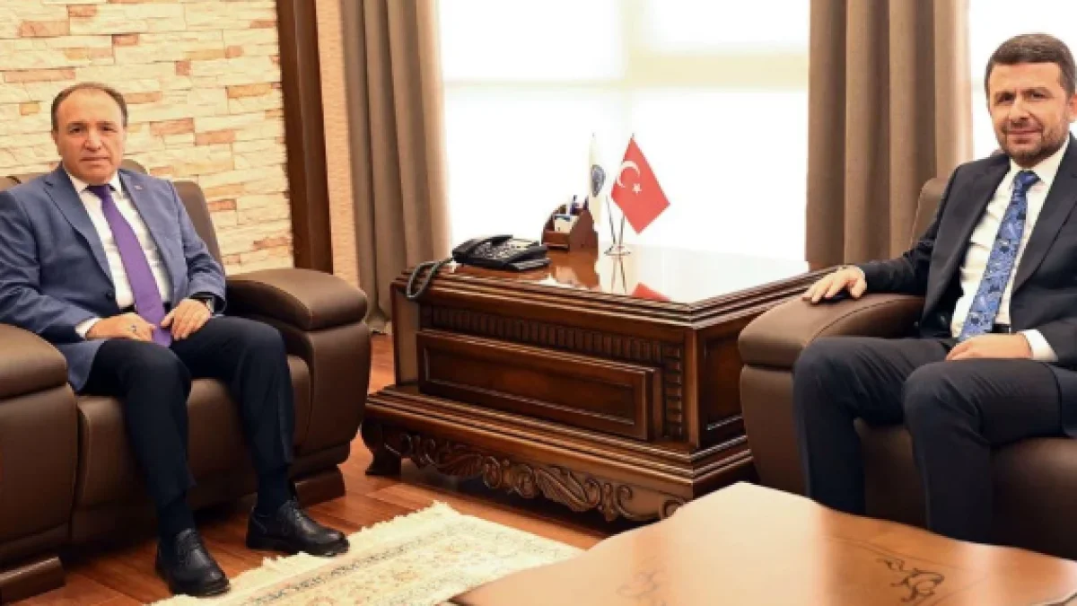 BİK Genel Müdürü Abdulkadir Çay’dan Rektör Karakaş’a Nezaket Ziyaret