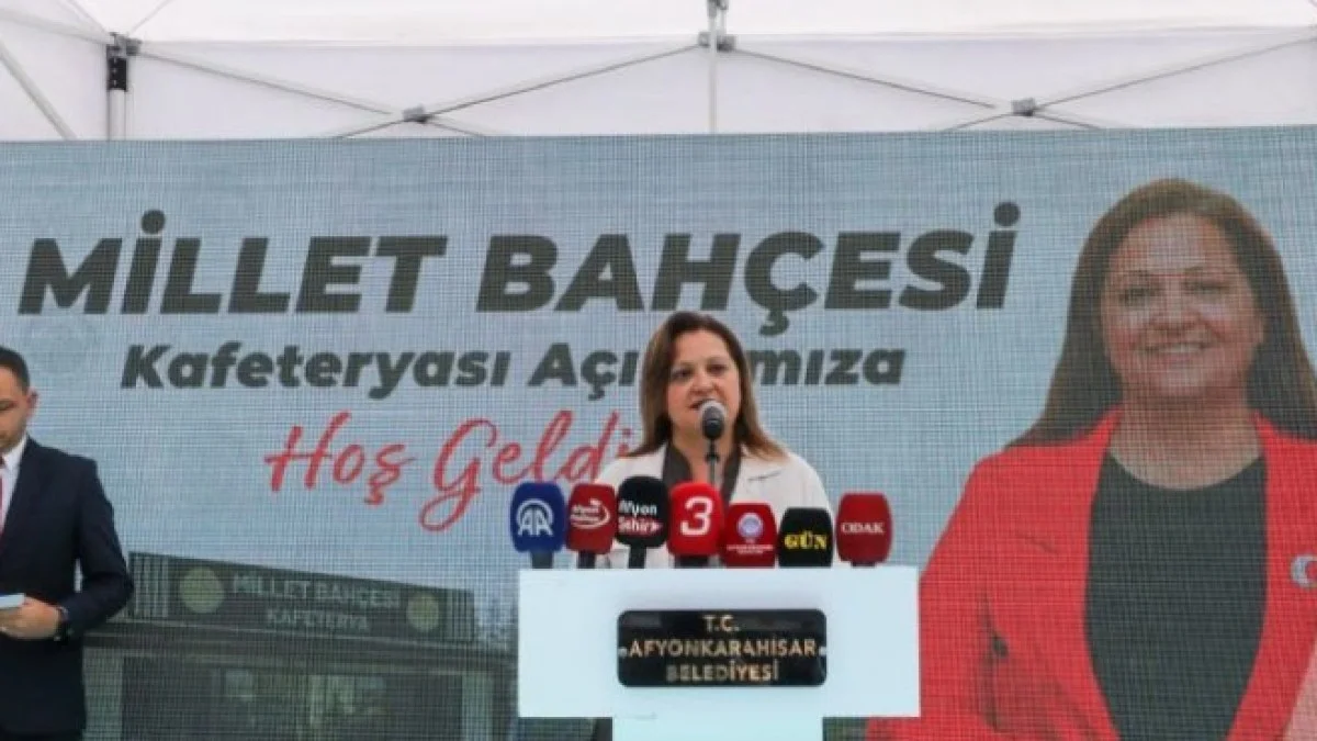 Bülent Ecevit Parkı Millet Bahçesi Kafeterya Hizmete Açıldı