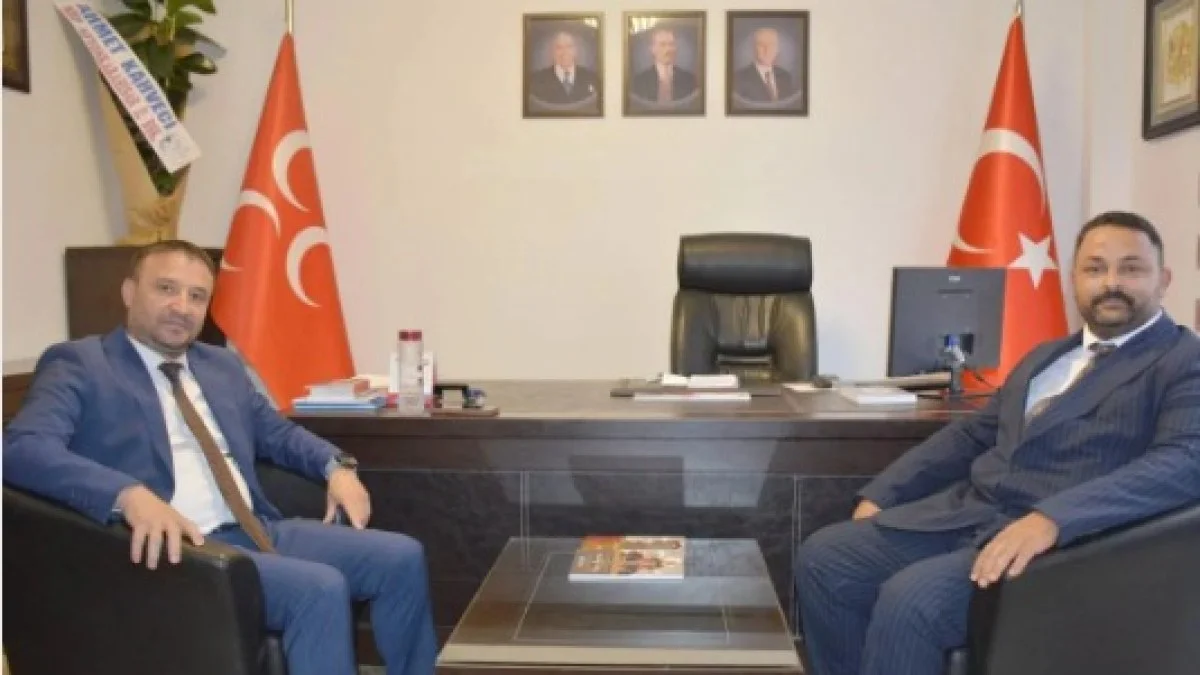 MHP Afyonkarahisar’da Gözler Bu Ziyarette! Kahveci’den Celep’e İade-i Ziyaret